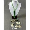 Image 1 : Collection Of Vintage, Mother Of Pearl And Abalone, Shell Jewelry