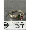 Image 2 : Sterling Silver, Vintage Multi-stone Ring