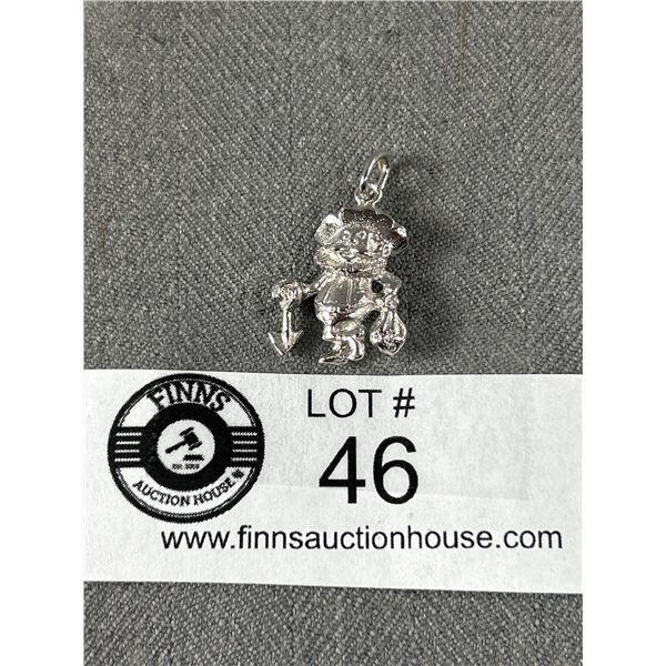 B.C. 1958 Centennial Sterling Pendant/Charm