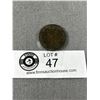 Image 2 : Large 1916 Canadian 1c Penny Coin.