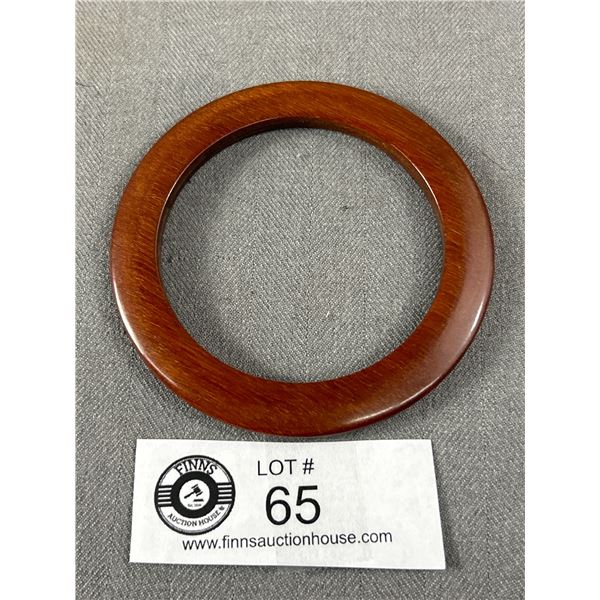 Very Nice Teak Wood M.C.M. Bangle