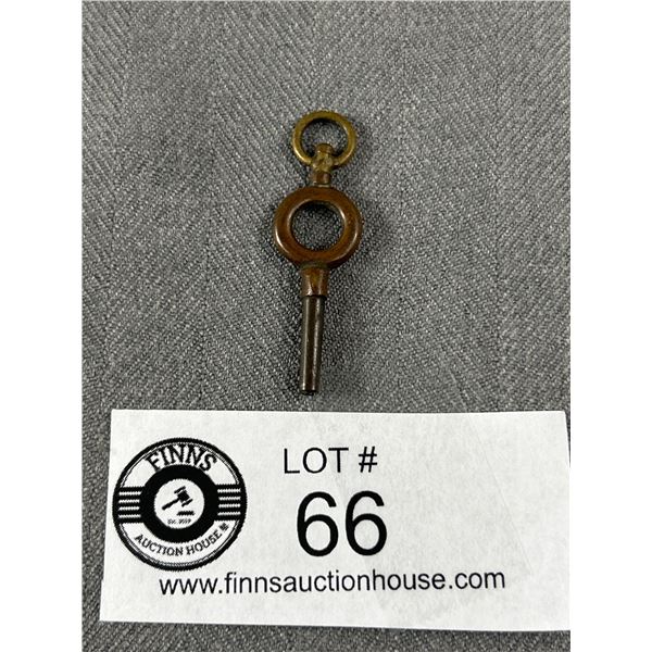 Late 1800's Pocket Watch Key