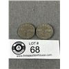 Image 1 : 1928 & 1929 Canadian Nickels