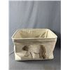 Image 2 : Canvas Tote Bag w/ New Share A Bear & Vintage Bear w/ Stump