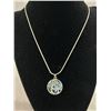 Image 4 : 4 Dragonfly Pendant Necklaces, One 16" Necklace Clasp Marked 925 India. 16" - 19"