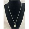 Image 2 : 3 New Fashion Earring & 18" Silvertone Necklace w/ 1.5" Japer Pendant Plus Matching Cuff Bracelet