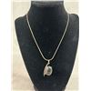 Image 4 : 3 Marked 925 Necklaces, 1 w/ Marked 925 Spider Pendant & 1 w/ Marked 925 Rabbit, Other w/ Silvertone