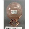 Image 2 : 67mm Rose Quartz Sphere. Retails $300.00