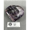 Image 1 : 3" x 3.5" Amethyst Heart