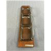 Image 2 : MCM Teak & Glass Tidbit Tray - Made In Denmark