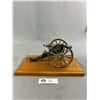 Image 3 : Vintage Cannon On 10" x 6" Wood Base