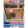 Image 2 : Vintage Child's Hand Operated Sewing Machine In Original Box