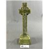 Image 1 : Vintage Carved Stone Celtic Cross - 12" tall