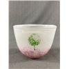 Image 1 : Lovely Vintage Signed & Numbered Art Glass Bowl