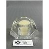 Image 1 : Signed Oleg Cassini Crystal Votive Candle Holder