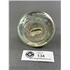 Image 2 : Fabulous 50's DeVilbiss Mercury Crackle Glass Perfume Bottle w/ Pump