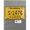 Image 1 : Vintage Yukon Ski-Vehicle License Plate
