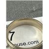 Image 3 : 10K WX (D. Wilcox & Co. Providence, Rhode Island)  7.47 Grams White Gold Platinum Size 11 Ring