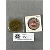 Image 2 : 2 Vintage Tokens - Ottawa Police Department & Ontario Beach Park Carousel Rochester, NY Ride Token