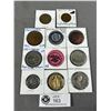 Image 1 : Nice Selection Of Vintage Coin Tokens - Edmonton Transit Dollar, Confederation Of Canada, Royal Tyre