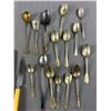 Image 2 : Lot Of Assorted Vintage Cutlery - Alpaca, Rogers Bros.,Krupp, etc. & 2 Lockwood Bros. Knives & More