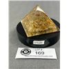 Image 3 : 2" Citrine Orgonite Pyramid