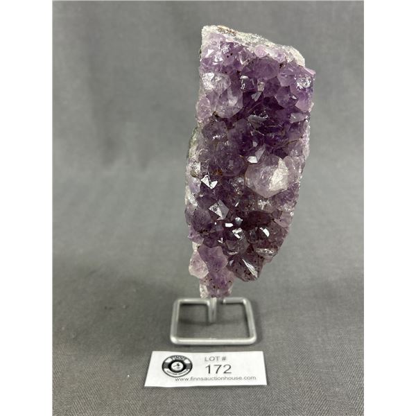 7" Rough Amethyst Inclusion On Stand. Retails $400.00