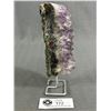 Image 2 : 7" Rough Amethyst Inclusion On Stand. Retails $400.00