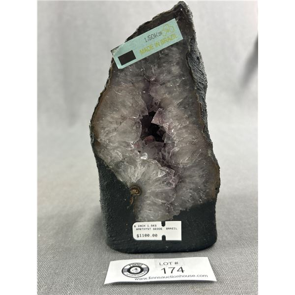 1.50kg 6  Amethyst Geode (Brazil) Retails $1100.00