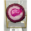 Image 2 : Natural Agate Slice Art. Retails $800.00