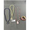 Image 1 : Pretty Pick Necklace w/ Matching Bracelet, Glass Beaded Pendant Necklace & More