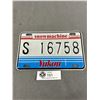 Image 1 : Yukon "Snowmachine" License Plate