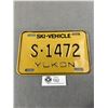 Image 1 : Yukon "Ski-Vehicle" License Plate