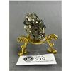 Image 1 : Rough Pyrite On Stand. Retails $300.00