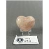 Image 1 : 2.1 Rose Quartz Heart. Retails $200.00