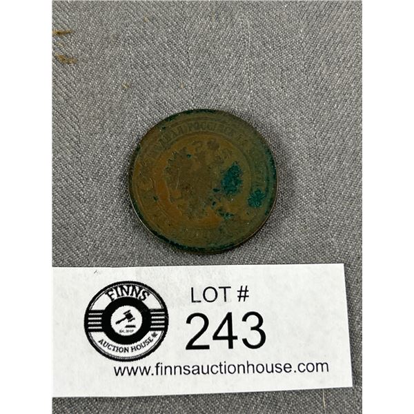 1880 5 Russian Kopecs Coin In Good Condition