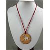 Image 2 : Vintage Enamel On Copper Unusual Pendants