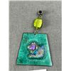 Image 3 : Vintage Enamel On Copper Unusual Pendants