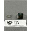Image 1 : Large Vintage 925 Sterling Silver Labradorite Ring