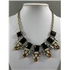 Image 2 : Lovely Vintage Rhinestone Deco Style Necklace