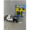 Image 1 : 2012 Hasbro Tonka Police Vehicle As Found & Kidz Toyz Police/Fireman Walkie Talkies w/ clip On Mike 
