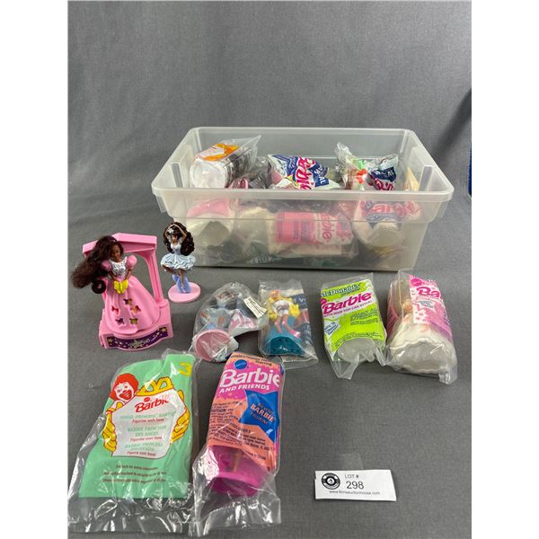 Lot Of Vintage McDonald's "BARBIE" Happy Meal Toys