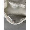 Image 2 : Shingmesh, Hong Kong White Purse w/ Metal Mesh & Chain Strap
