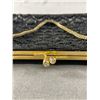 Image 2 : 2 Beautiful  Black Beaded Purses - 1 Made In Hong Kong & 1 From 5th Avenue Collection