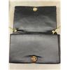Image 1 : Black Bead/Sequin Clutch Purse  & Black Bead Purse w/ Chain Strap. Some Repairs Needed On Both