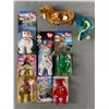 Image 1 : Ty Teenie Beenies - 4 Sealed McDonalds Children Charities & McDonalds International Bears II & 2 Ori