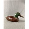 Image 1 : Solid Wood Duck Decoy. Approx. 17" L