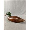 Image 2 : Solid Wood Duck Decoy. Approx. 17" L