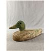 Image 1 : Vintage Wood Duck Decoy. Approx. 15"L