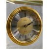 Image 2 : Vintage BIRKS Quartz Clock w/ Small BCAA Emblem On Top. Approx. 7.5" x 6.25" H